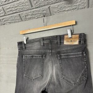 Teleria Zed Jeans Men's Size 31 Blue Edition Denim Italy Black Jeans